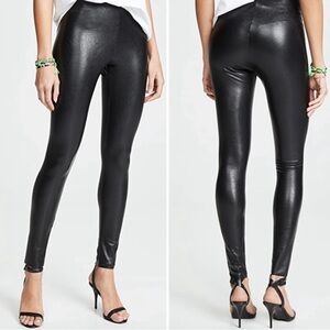 Commando Faux Leather Leggings Large NWOT
